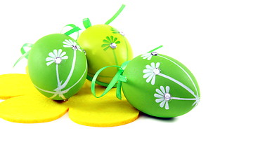 Image showing Colorful Easter eggs.