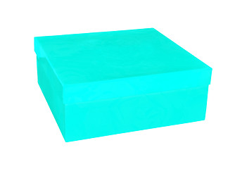 Image showing Carton blue