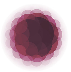 Image showing abstract circle background