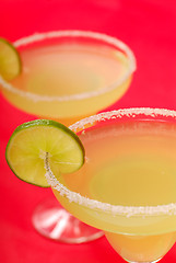 Image showing Two tasty Margaritas