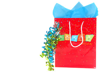 Image showing Shopping bag for a birthday event