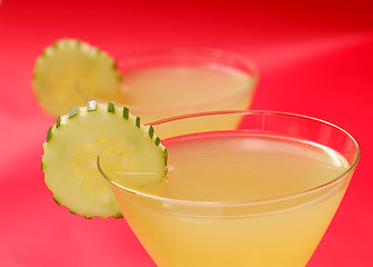 Image showing Cucumber Martini