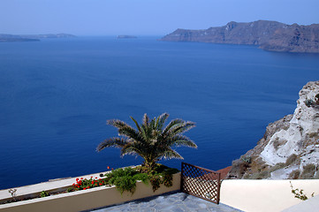 Image showing santorini view