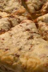 Image showing four cheese pizza