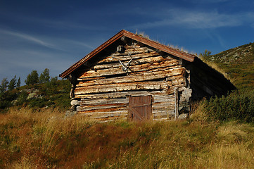 Image showing Old Norwegian cabin # 1