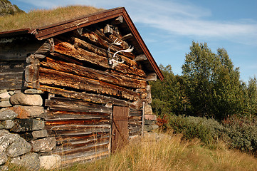 Image showing Old Norwegian cabin # 3