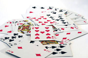 Image showing Playing cards