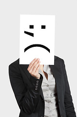 Image showing Crying emoticon