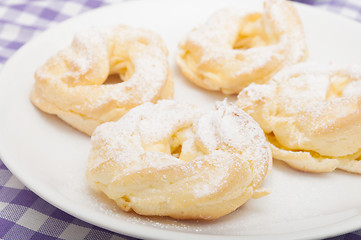 Image showing Homemade Cream Puffs