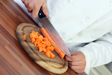 Image showing Carrot cuts