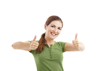 Image showing Thumbs Up