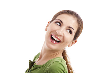 Image showing Girl smiling