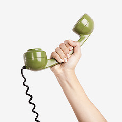 Image showing Vintage telephone