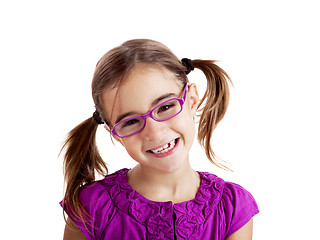 Image showing Girl with glasses