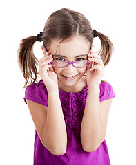 Image showing Girl with glasses