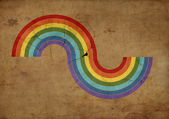 Image showing Raibow illustration