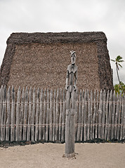 Image showing Puuhonua O Honaunau National Historical Park Big Island Hawaii