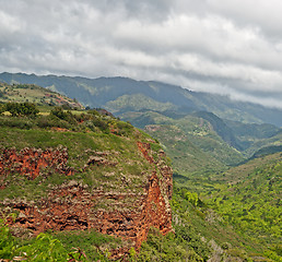 Image showing Waimea Canyon - Kauai, Hawaii