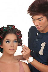Image showing Hair and Make Up
