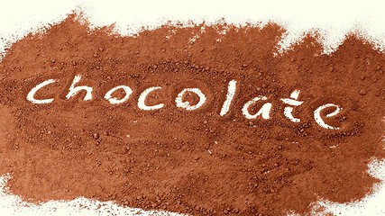 Image showing Chocolate