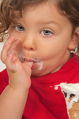 Image showing Child and Ice Cream 