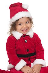 Image showing Little Santa Claus