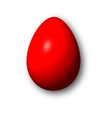 Image showing Egg Red