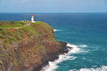 Image showing Kilauea Lighthouse on Kauai, Hawaii