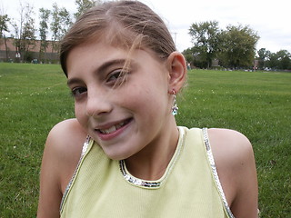 Image showing 12 year old girl.