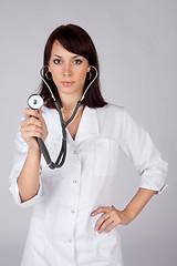 Image showing Young Confident Female Doctor