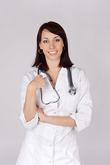 Image showing Female Doctor Smiling