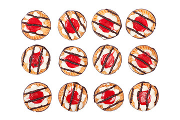 Image showing Dozen of Delicious Cookies