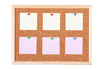 Image showing Empty Bulletin Board