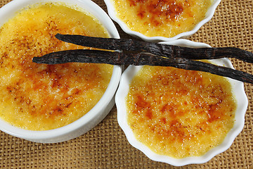 Image showing Creme brulee