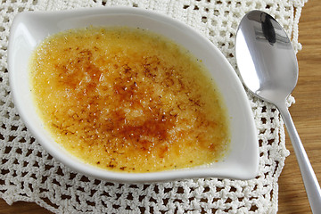 Image showing Creme brulee