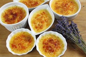 Image showing Creme brulee