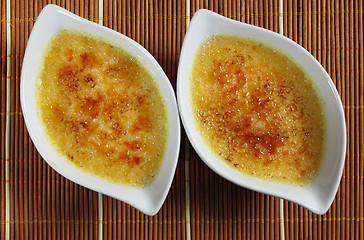 Image showing Creme brulee