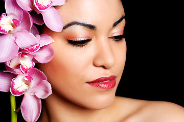 Image showing Beauty Makeup Portrait