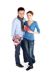 Image showing Young Couple in Love