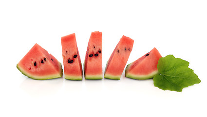 Image showing Watermelon Wedges