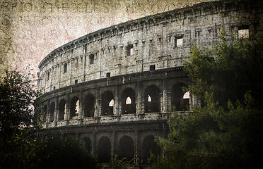 Image showing Colosseum - Rome, Italy 