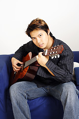 Image showing Guitar player