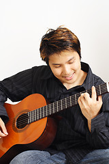 Image showing Guitar player