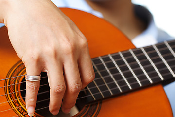 Image showing Guitar player