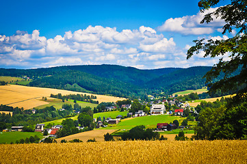 Image showing Countryside village