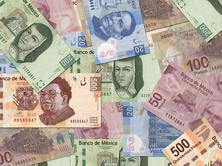 Image showing Mexican Pesos