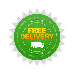 Image showing Free Delivery