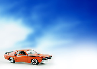 Image showing Dodge Challenger Toy Car