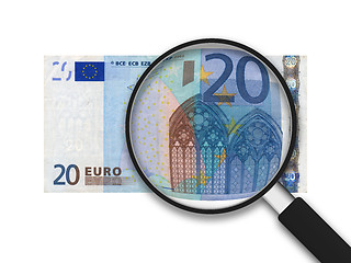 Image showing 20 Euro Bill