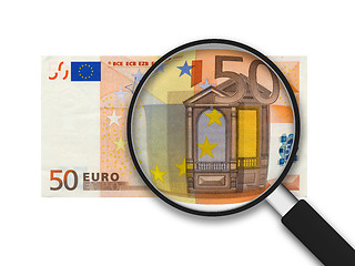 Image showing 50 Euro Bill